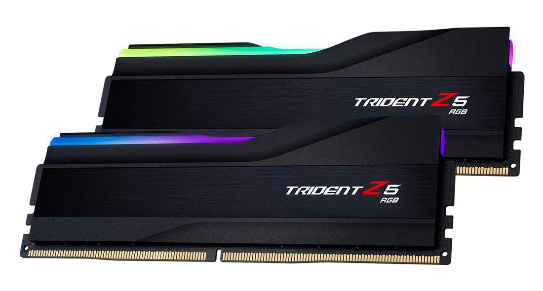 Комплект оперативной памяти G.Skill Trident Z5 RGB, F5-5200J3636C16GX2-TZ5RK, 32 ГБ DDR 5, 5200 МГц, 1.1 В, подсветка, KIT