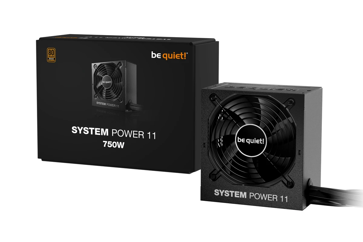 Блок питания Be quiet! System Power 11 750W (BP012EU) [750 Вт, 80 PLUS Bronze, 6x SATA, 3 x 6+2 pin PCIe, 1x 4+4 pin, 1x 8 pin CPU, EPS12V, ATX]