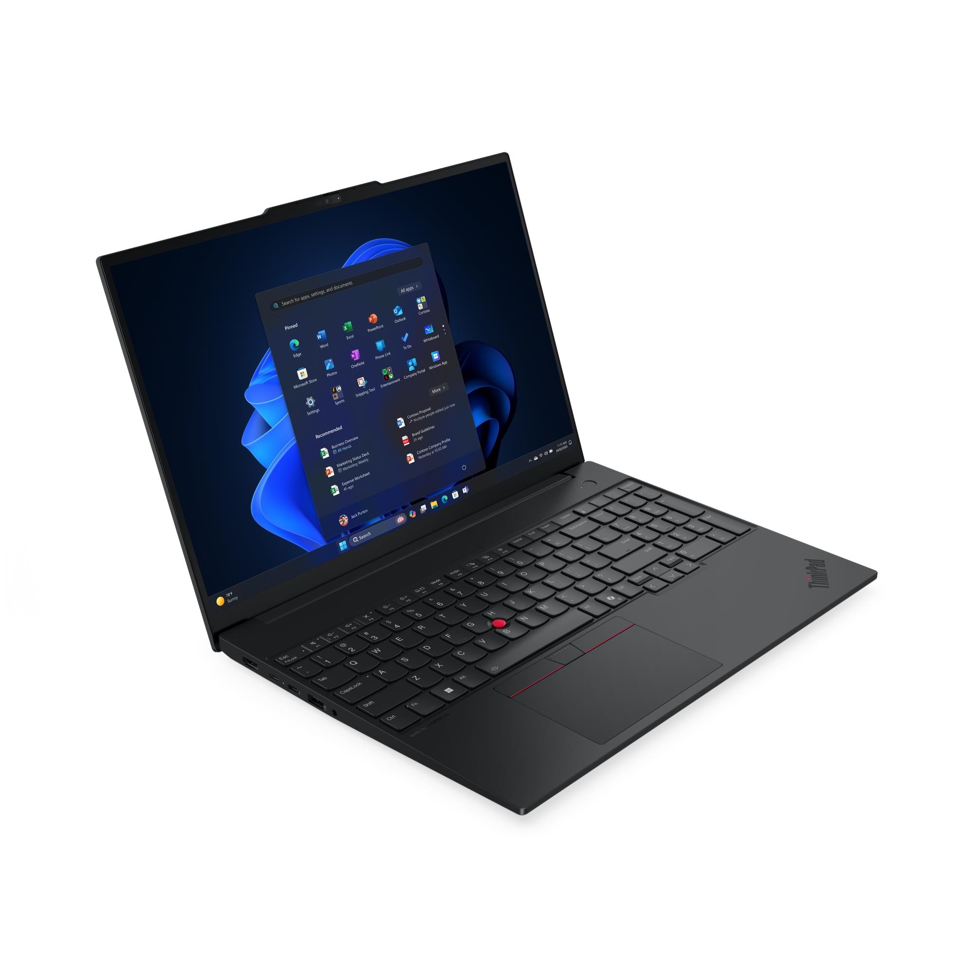 Ноутбук Lenovo ThinkPad E16 G3 (21SR0048FW) [16", Ultra 5 225U, 16 ГБ ОЗУ, 512 ГБ SSD, DOS]