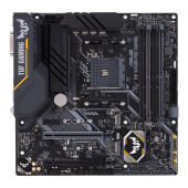 Материнская плата Asus TUF B450M-PRO GAMING [AM4, AMD B450, 4xDDR 4, 2xM.2, 2xPCI-E x16, Micro-ATX]
