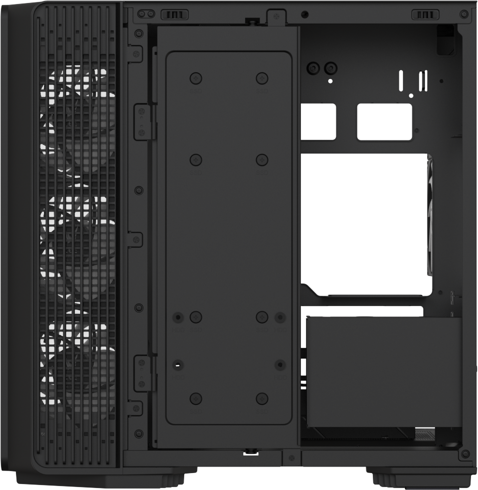Корпус Formula V Crystal Z7 PA [Midi Tower, 5 x 120мм ARGB, черный]