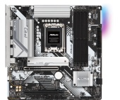 Материнская плата S-1700, ASRock, B760M PRO RS, 4xDDR5, 3xM.2, 2xPCI-E x16, Micro-ATX