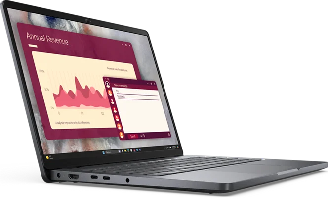 Ноутбук Dell Pro 14 PC14250 (Pro 14 PC14250) [14", Core Ultra 7 265U, 16 ГБ ОЗУ, 512 ГБ SSD, Windows 11 Pro]