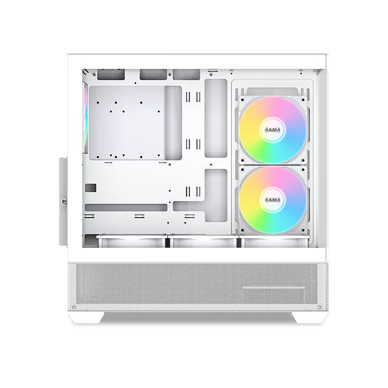 Корпус Sama V40 [Midi Tower, 5×120 мм ARGB, белый]