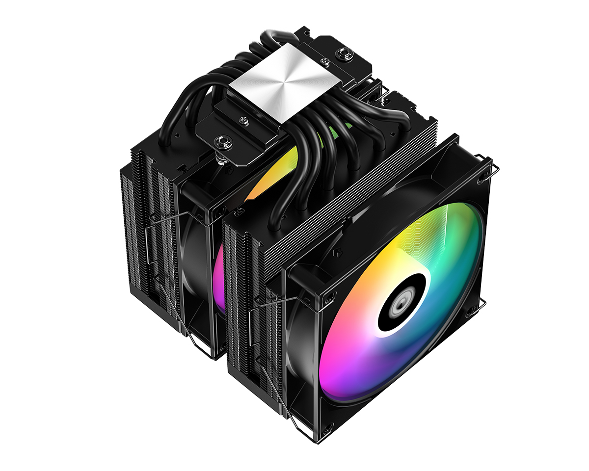 Система охлаждения ID-Cooling FROZN A620 PRO XE ARGB BLACK [120 x 120 x 25 мм, 2000 об/мин, 27.2 дБ, 4 pin]