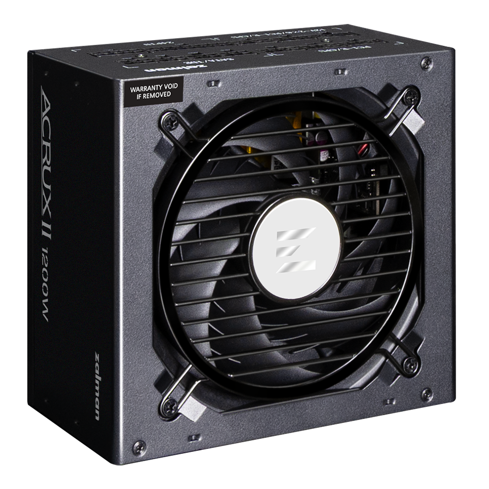 Блок питания Zalman ZM1200-ARX2 [1200 Вт, 80 PLUS Platinum, 12x SATA, 1 x 16 pin (12VHPWR), 8 x 6+2 pin PCIe, 2x 4+4 pin CPU, ATX]