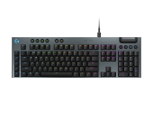 Клавиатура Logitech G915 X (920-012942) [механическая, проводная, RGB подсветка, Logitech GL Clicky, черная]