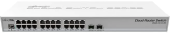 Коммутатор управляемый MikroTik CRS326-24G-2S+RM, 24 порта + 2 SFP