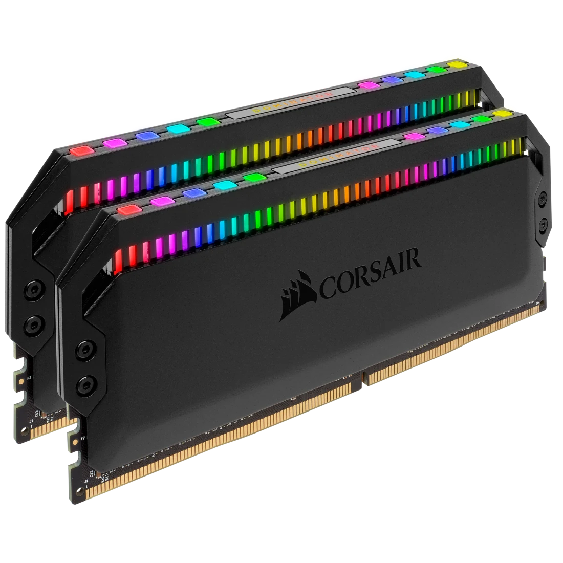 Комплект модулей памяти Corsair Dominator Platinum RGB, CMT32GX4M2C3200C16 [32 ГБ DDR 4, 3200 МГц, 1.35 В, подсветка, KIT]