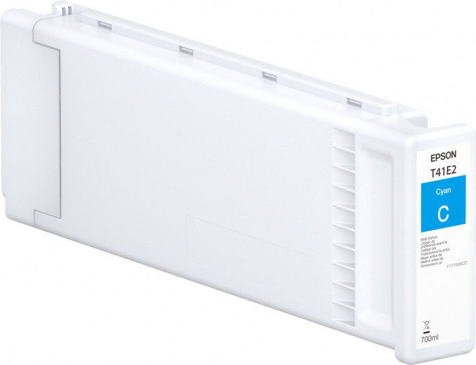 Струйный картридж Epson C13T41E240, оригинальный, голубой, 700 мл