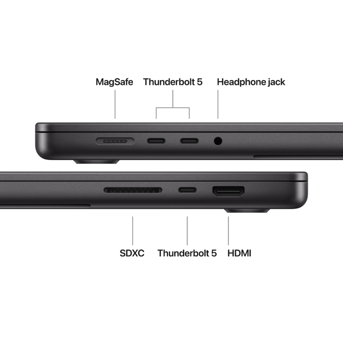 Ноутбук Apple 16-inch MacBook Pro (MGED4RU/A) [16.2", M5 Max, 36 ГБ ОЗУ, 2 ТБ SSD, MacOS]