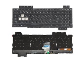 Клавиатура для ноутбука Asus ROG Strix Scar II GL504, RU, черная, RGB-подсветка