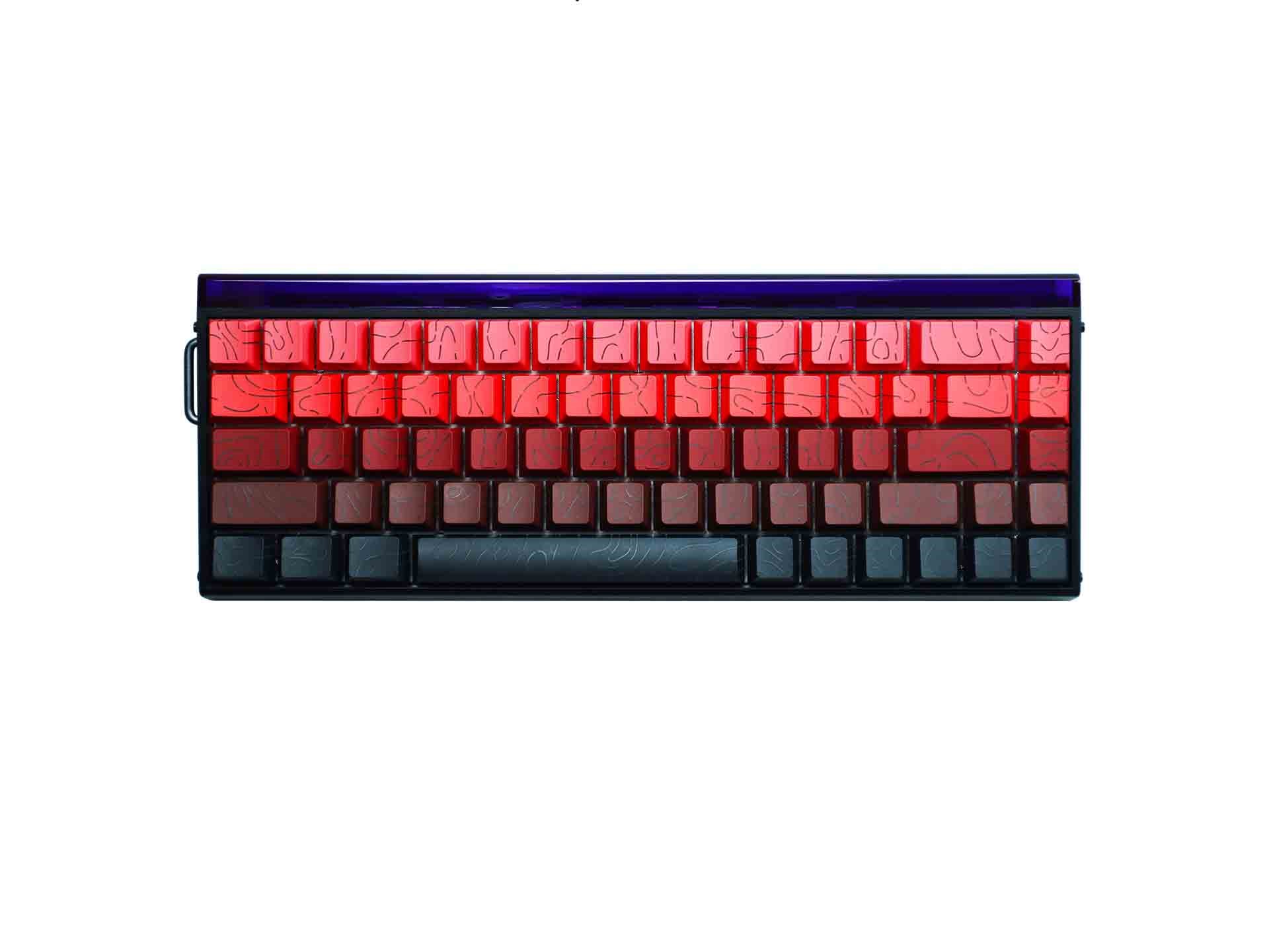 Клавиатура Aula HERO 68 HE [механическая, проводная, RGB подсветка, Black King Switch, красная]