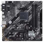 Материнская плата ASUS PRIME B550M-K, AM4/ 4x DDR4/ 4x SATA 3/ 2x M.2/ mATX