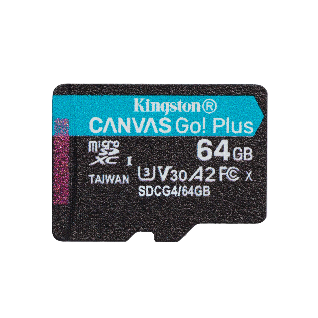 Карта памяти Kingston Canvas Go! Plus 64GB (SDCG4/64GBSP) 