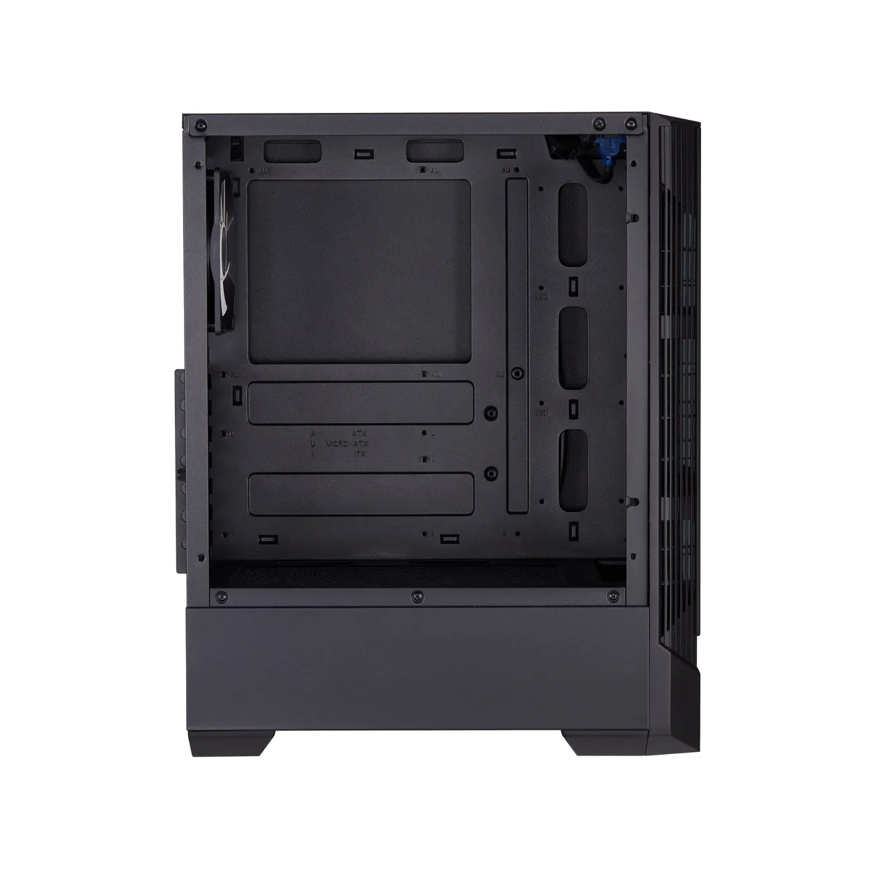 Корпус FSP CMT260, Midi Tower, Черный - купить в интернет-магазине Forcecom.kz Корпус FSP CMT260, Midi Tower, Черный