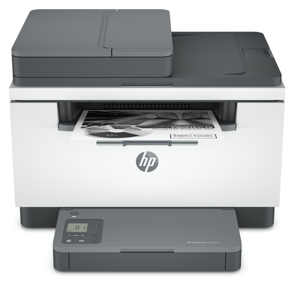 МФУ HP LaserJet M236sdw (9YG09A#B19) [A4, лазерный, черно-белый, Дуплекс, АПД, Ethernet (RJ-45)]