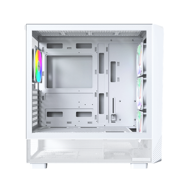 Корпус Montech X5 (W) [Midi Tower, 3 × 140 мм, 1 × 120 мм, Белый]