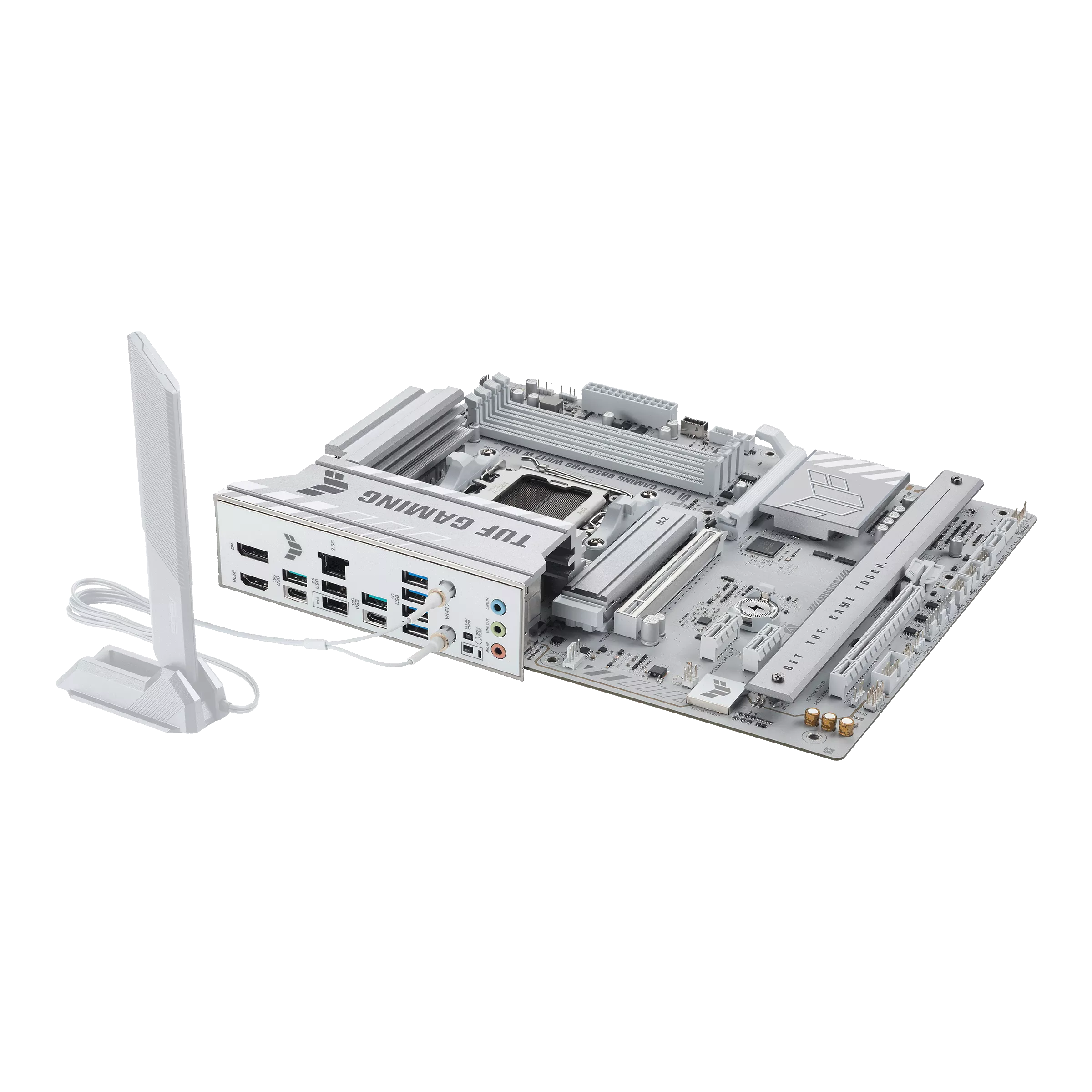 Материнская плата Asus TUF Gaming B850-Pro WiFi7 W Neo (90MB1NW0-M0EAY0) [AM5, AMD B850, 4xDDR 5, 3xM.2, 2xPCI-E x16, Standard-ATX]