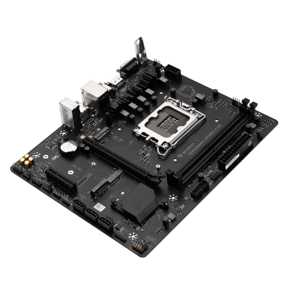 Материнская плата Maxsun MS-Challenger B760M-N D5, LGA 1700, Intel B760, 2xDDR 5, 2xM.2,