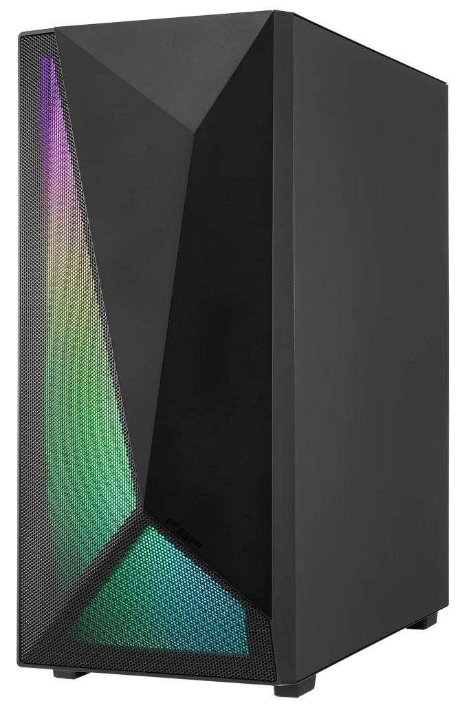 Корпус FSP CMT195A, Midi Tower, Черный