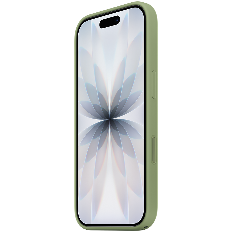 iPhone 17 Silicone Case with MagSafe - Light Moss (MGEX4ZM/A), Model A3558