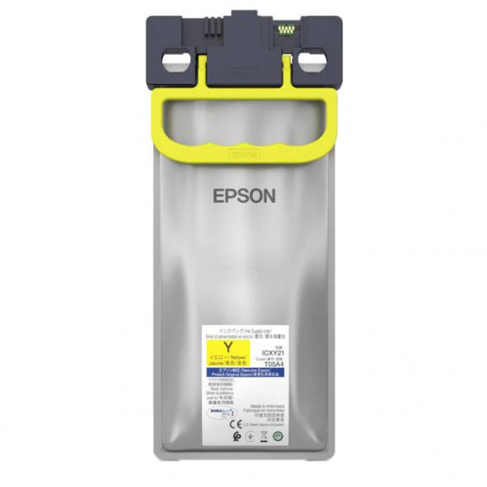 Контейнер Epson C13T05A40N, WORKFORCE PRO WF-C87XR YELLOW XL INK SUP, оригинальный, желтый