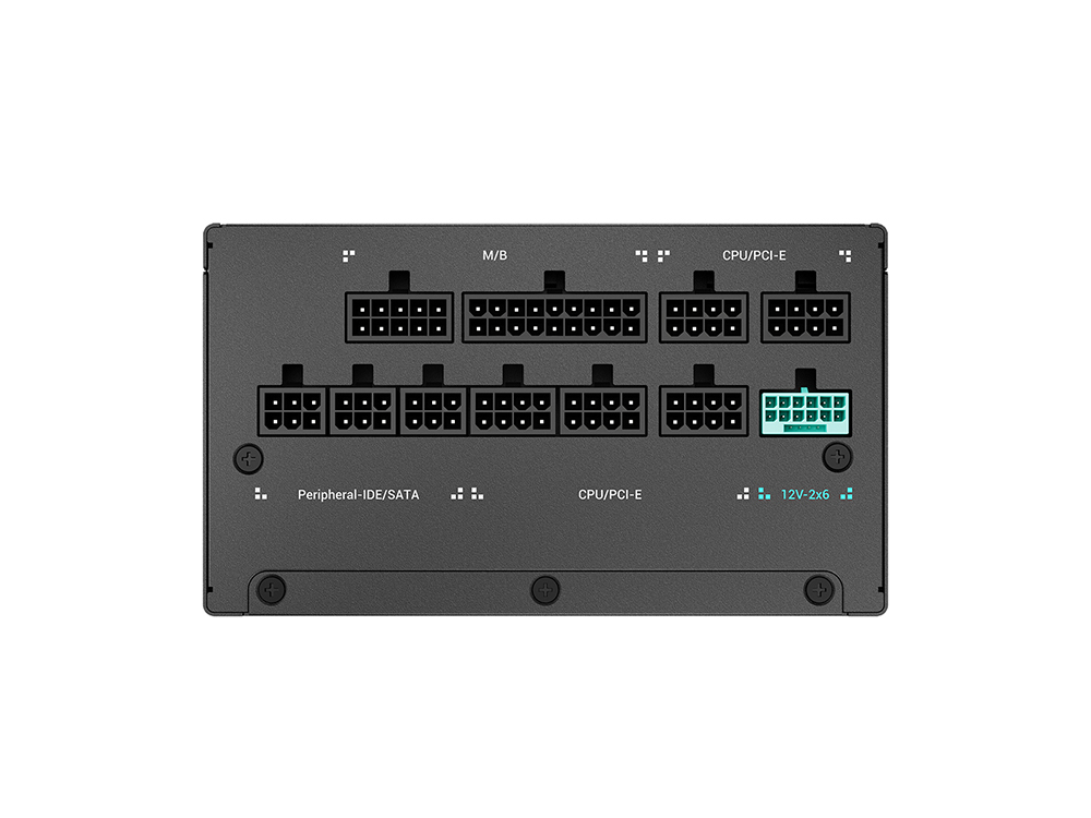 Блок питания GamerStorm PN1200M (R-PNC00M-FC0B-WGEU) [1200 Вт, 80 PLUS Gold, 4x SATA, 3x 6+2 pin, 1x 16 pin (12VHPWR) PCIe, 2x 4+4 pin CPU, ATX]