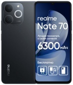 Смартфон Realme NOTE 70 RMX5313 [6.74", 128 ГБ, 4 ГБ, Черный]