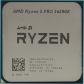 Процессор AMD Ryzen 5 PRO 5650GE TRAY [AM4, 6 x 3400 МГц, TDP 35 Вт, OEM]