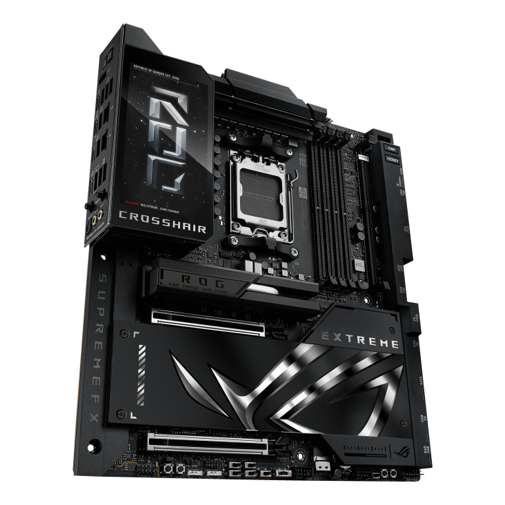 Материнская плата Asus ROG CROSSHAIR X870E EXTREME (X870E EXTREME) [AM5, AMD X870E, 4xDDR 5, 5xM.2, 2xPCI-E x16, E-ATX]
