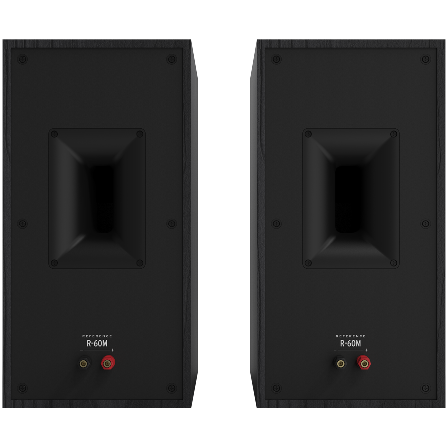 Акустическая система Klipsch Reference R-60M, полочная, 2 шт., чёрный 