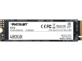 Твердотельный накопитель SSD Patriot P310, P310P480GM28 [480 ГБ, M.2 2280 PCI-E, чтение: 1700 МБ/с, запись: 1500 МБ/с, TLC]
