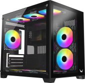 Корпус Formula V Crystal Z5 [Mini Tower, черный] 