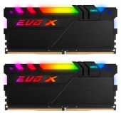Комплект оперативной памяти GEIL EVO X II Black 8GB Kit [GEXSB48GB2666C19DC] [8 ГБ DDR 4, 2666 МГц, 21330, подсветка, KIT] Retail Pack - купить по цене 22 280 тг. в интернет-магазине Forcecom.kz