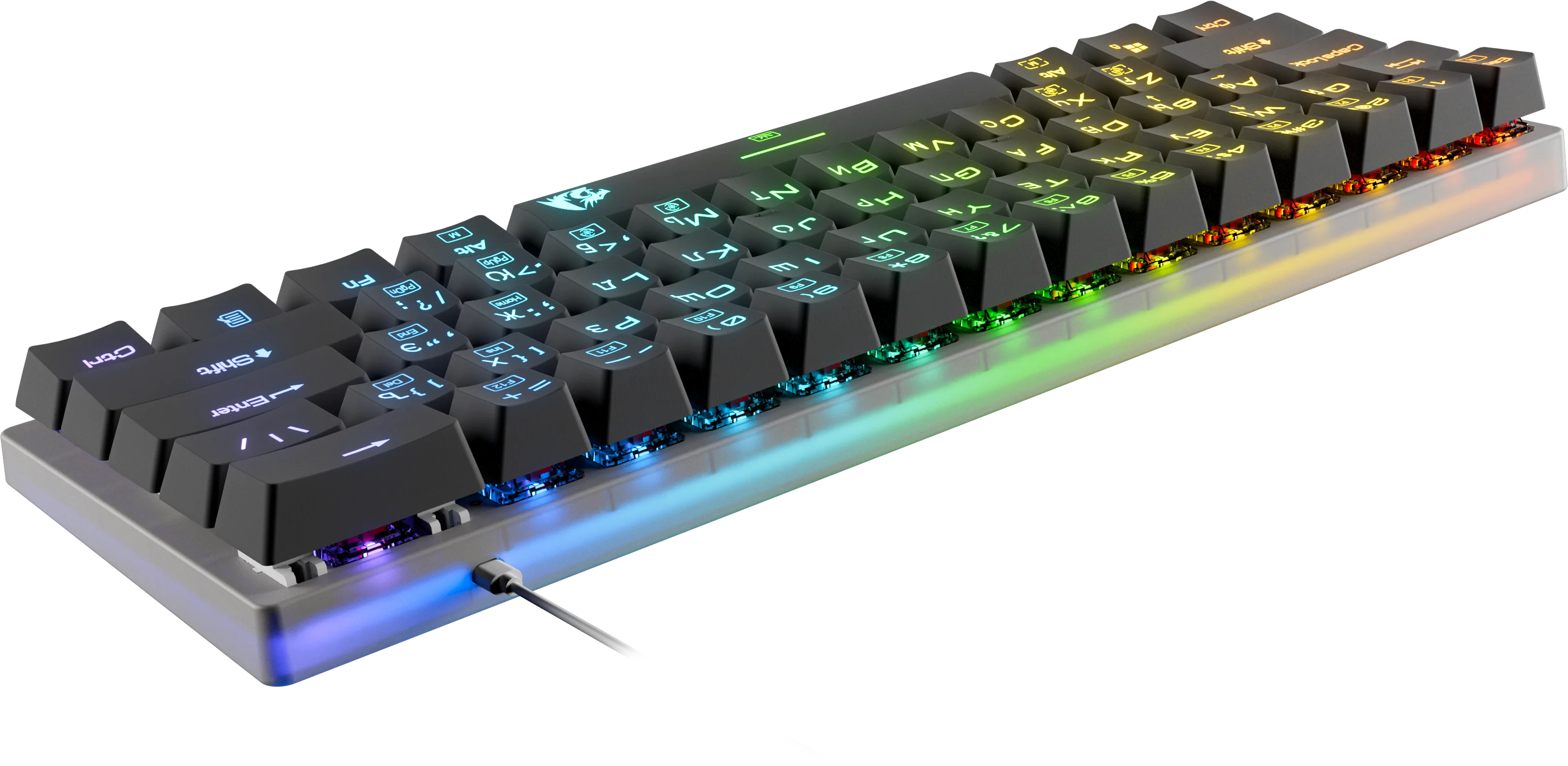 Клавиатура Redragon Alien (77939) [проводная, клавиш - 61, подсветка, черная]