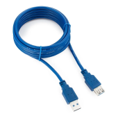 Кабель-удлинитель Cablexpert CCP-USB3-AMAF-10, AM/AF, USB 3.0, 3м, синий