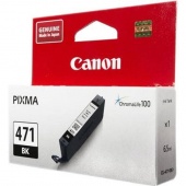 Чернила Canon CLI-471 BK (0400C001AA) - купить по цене 6 570 тг. в интернет-магазине Forcecom.kz