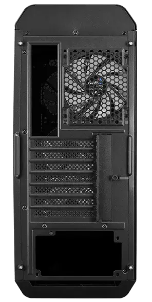 Корпус AeroCool Aero One Frost (Frost-G-BK-v1) [Midi Tower, 4x 120 мм FRGB, черный]