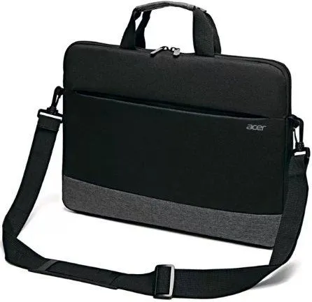 Сумка для ноутбука Acer LS series OBG202 15.6" черный/серый полиэстер .