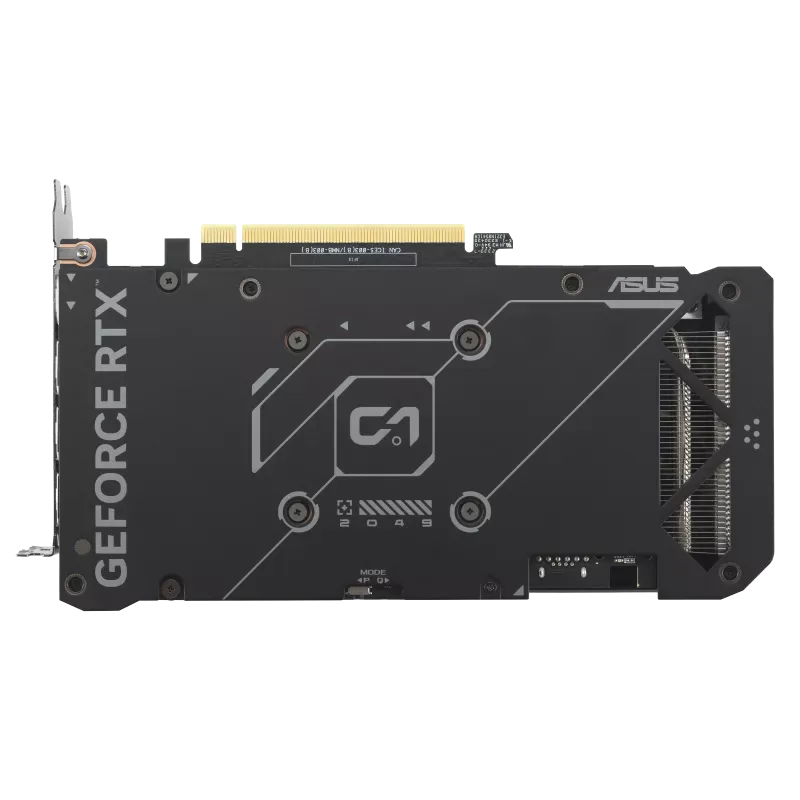 Видеокарта Asus Dual GeForce RTX 4070 SUPER EVO OC (DUAL-RTX4070S-O12G-EVO) [12 ГБ, GDDR6X, 192 бит, HDMI, DisplayPort (3 шт)]