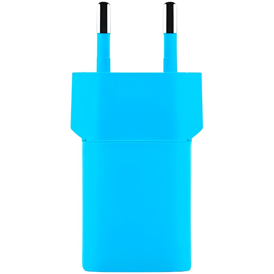 ttec SmartCharger GAN 20W PD (2SCG20CNM) Travel Fast Charger + USB-C - USB-C 3A Cable 120cm, Neon Blue