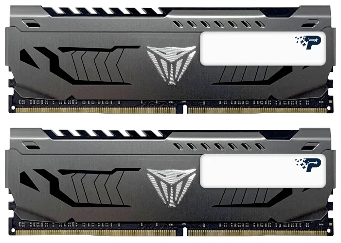 Комплект оперативной памяти Patriot Viper 4 Steel (PVS416G320C6K) [16 ГБ, DDR 4, 3200 МГц, 1.35 В, KIT]