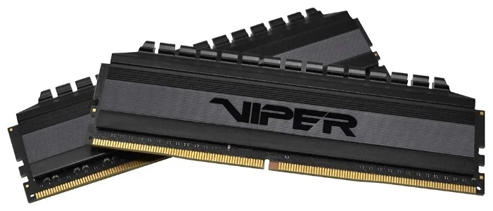 Оперативная память Patriot Viper Blackout (PVB416G320C6K) [16 ГБ DDR 4, 3200 МГц, 25600 Мб/с:, 1.35 В, KIT]