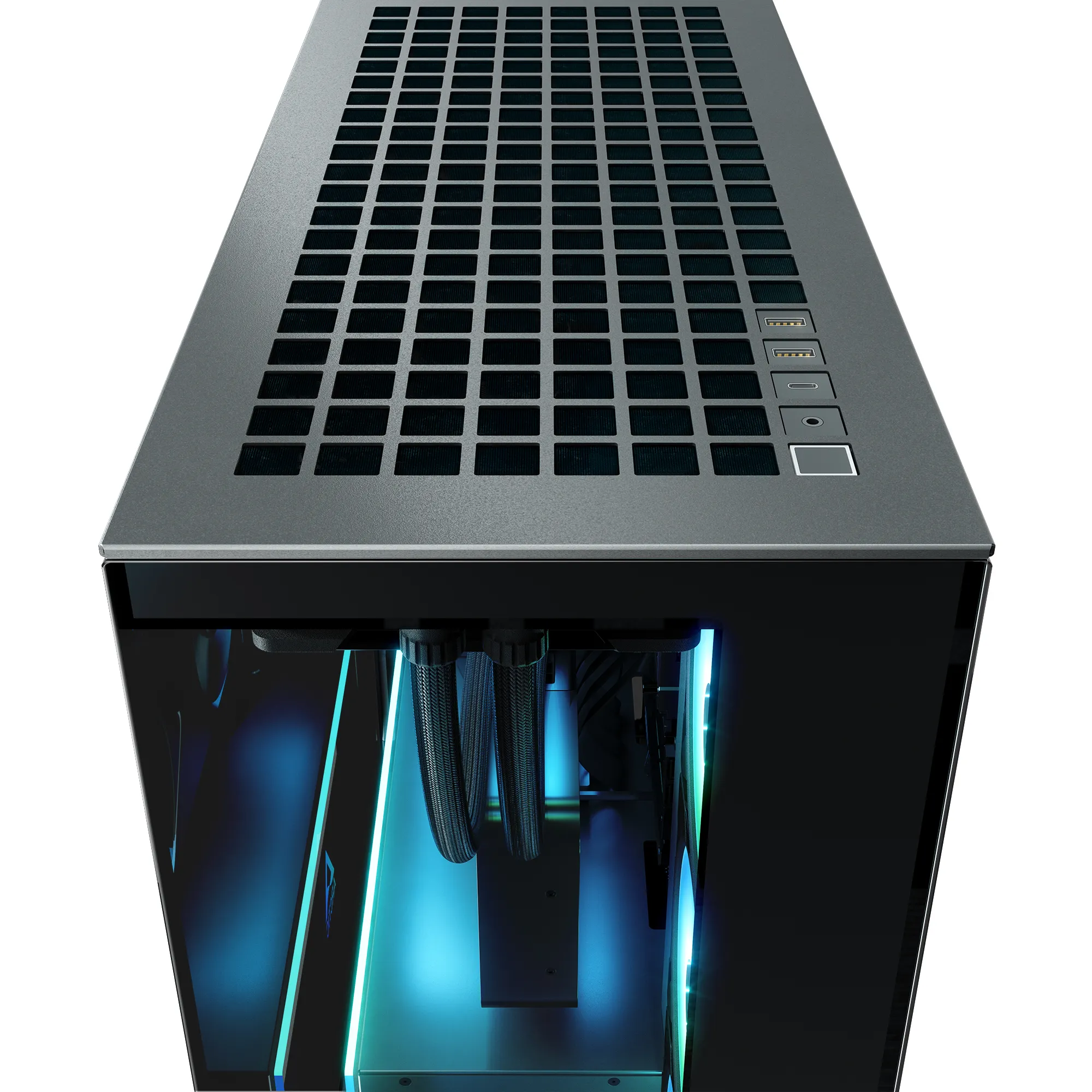 Корпус Arctic Xtender VG Black(Mirror Glass) (ACPCC00019A) [Full Tower, 2×120 мм + 3×140 мм A-RGB, Черный]