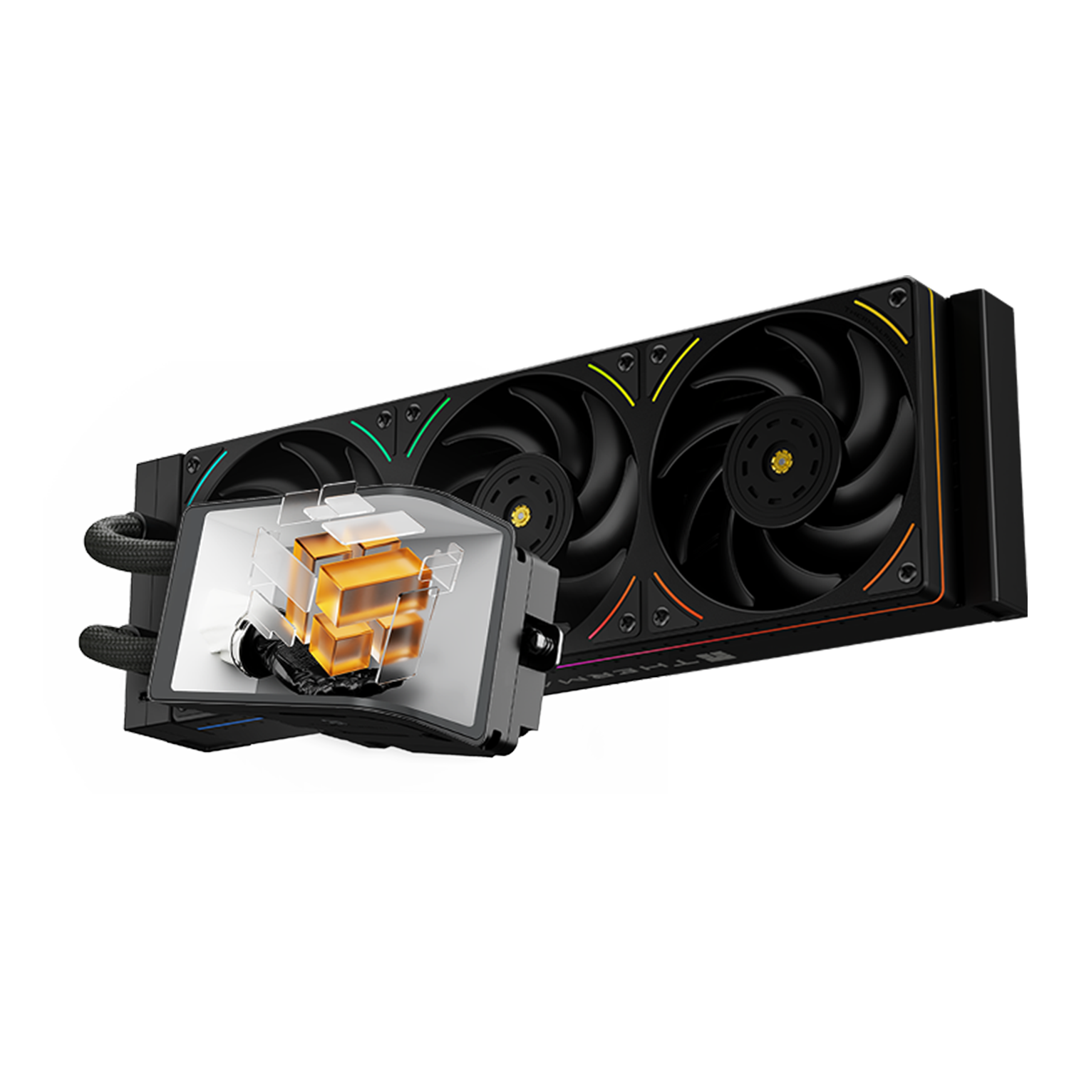 Система охлаждения Thermalright Wonder Vision 360 UB ARGB BLACK (TL-WV-UB36B) [120 мм, 2150 об/мин, 27 дБА, 4 pin]