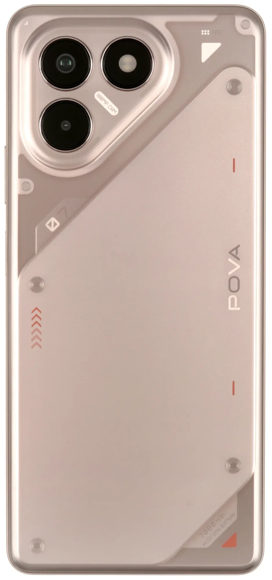 Смартфон Tecno POVA 7 Neo [6,78", 256 ГБ, 8 ГБ, Золотистый]