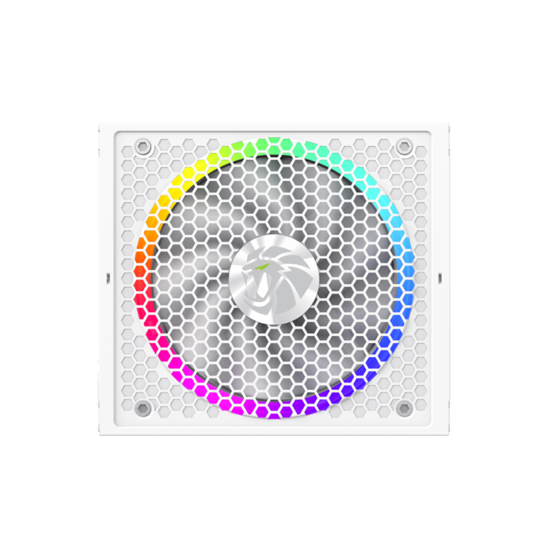 Блок питания GameMax RGB PRO 1050G WH (2109-1050B0047) [1050 Вт, 80 PLUS Gold, 10x SATA, 1 x 16 pin (12VHPWR), 4 x 6+2 pin PCIe, 2x 4+4 pin CPU, ATX]