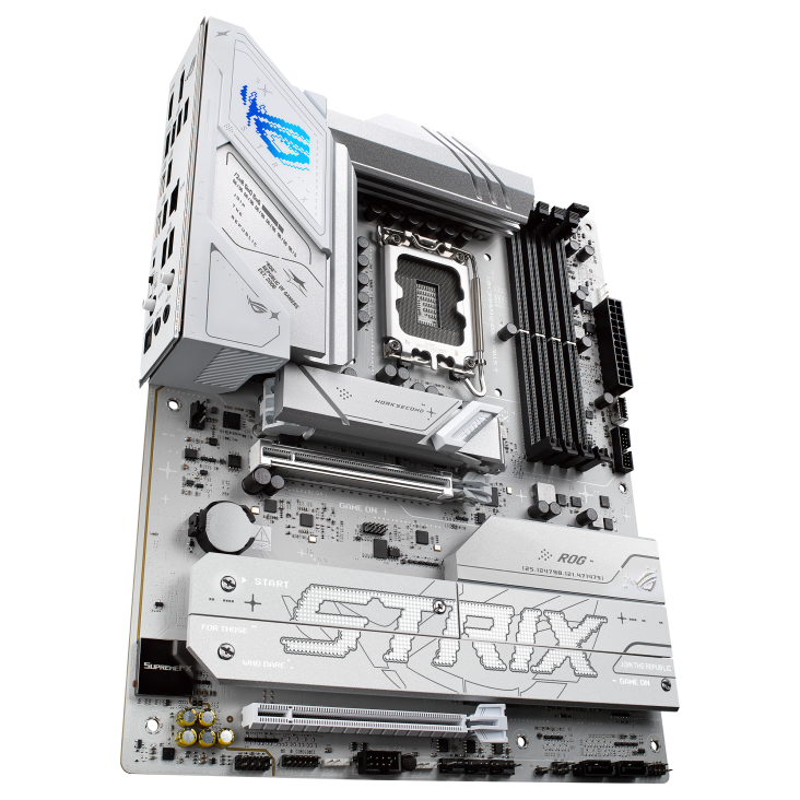 Материнская плата Asus ROG STRIX B860-A GAMING WIFI [LGA 1851, Intel B860, 4xDDR 5, 4xM.2, 2xPCI-E x16, Standard-ATX]