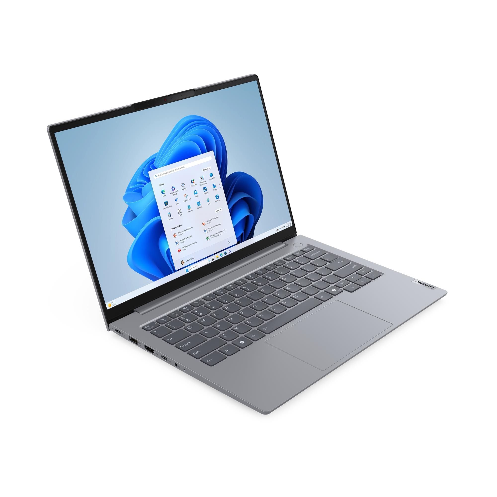 Ноутбук Lenovo ThinkBook 14 G7 ARP (21MV0096RU) [14", Ryzen 5 7535HS, 16 ГБ ОЗУ, 512 ГБ SSD, DOS]